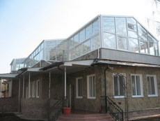 Алюминиевое остекление террасы KURTOGLU (Турция)