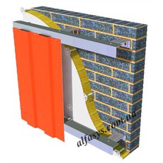 комплектация вентилируемых фасадов оцинкованной подсистемой