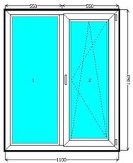 Окно ALMplast продам недорого