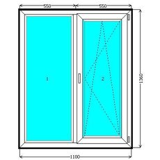 Окно ALMplast продам недорого