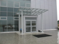 Наружные алюминиевые двери ASASH, KURTOGLU (Турция)