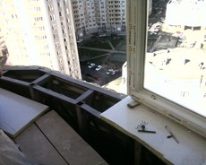 Вынос балконов Киев, сварочные роботы под вынос Киев, вынос