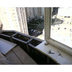 Вынос балконов Киев, сварочные роботы под вынос Киев, вынос