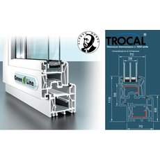 Металлопластиковые окна из профиля TROCAL