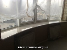 Подоконники из мрамора. Заказать мраморные подоконники Киев