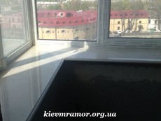 Подоконники из мрамора и гранита заказать в Киеве.