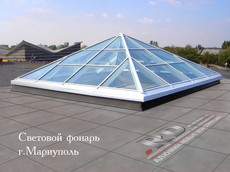 Световые фонари ALUPROF (Польша), ЗЕНИТ (ДЗАП Украина)