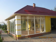 Алюминиевое остекление беседок ALUTECH (Белоруссия)