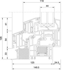 металлопластиковые окна GEALAN IQ 7000 Passivhaus