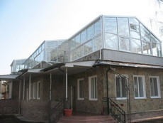 Алюминиевое остекление террасы REYNAERS (Бельгия)