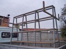 Продам Пирамиду на газель для перевозки окон. =100$