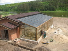 Остекление зимних садов METALPLAST, ALUPROF (Польша)