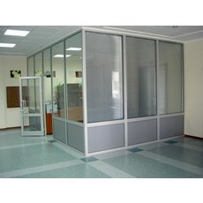Алюминиевые офисные перегородки ALUMIL (Греция)