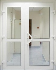 алюминиевые двери киев