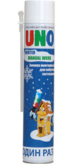 Пена монтажная зимняя UNO Manual Work Winter (27 грн.)