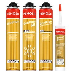 Пена монтажная PENOSIL Gold Gun 65 (52 грн.)