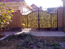 Кованые ворота, калитки, заборы, беседки,