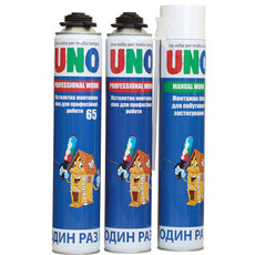 Пена монтажная UNO Prof 65 (37 грн.)