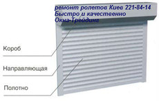 Ремонт ролеты Киев, ремонт роллет киев, ремонт ролет в киеве
