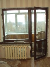 Деревянные евроокна в рассрочку, окна со стеклопакетом от пр