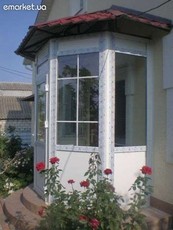 Евроокна, двери, балконы из металлопластика.