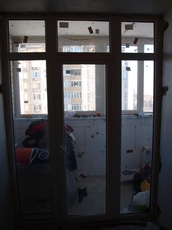 Двери стеклопакет