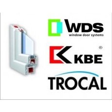 Металопластикові вікна TROCAL, KBE, WDS.