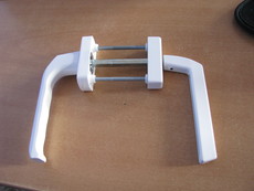 Ручка двухсторонняя с узкой внешней розеткой