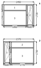 Необходимо изготовить 2 окна!