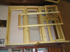 Продам окно 170х144 сосна (дерево)