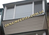 Остекление балконов Киев. "Балкон под ключ" в Кие