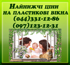 Металлопластиковые окна в Киеве недорого!