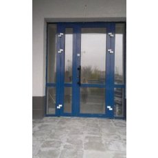 Дверь входная металопластиковая