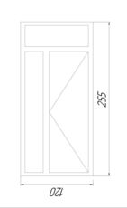 Продам стеклопакет из новостройки