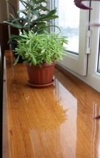 ГЛЯНЦЕВЫЕ подоконники - великолепное дополнения дизайна инте