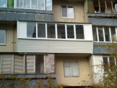 Сотрудничество. Вынос балкона.