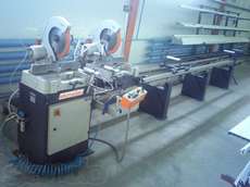 Пила двухголовая по алюминию Elumatec DG79