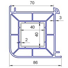 Продам доп.профиля 70 и 58истемы