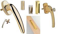 Золотые ручки и накладки