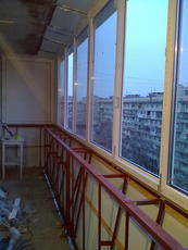 Балкон под ключ. Сварочные работы (вынос).