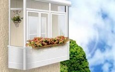 Обшивка балконов пластиком с утеплением