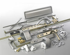 Комплектующие для производства окон и дверей из м/п, дерева,