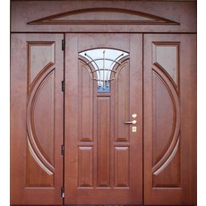 Входная дверь из массива ценных пород древесины г.Кривой Рог
