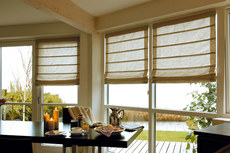 Римские шторы, тканевые роллеты