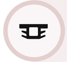 Девентер 3117 - заглушка в фурнитурный паз