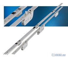 Замок Масо с 3 защелками - чтобы двери были ровные.