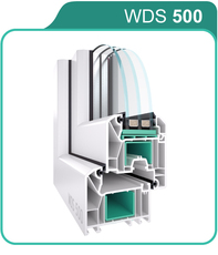 Окна WDS 500 - Сантиметр в Подарок!