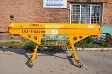 Листогиб для тонколистового металла марки Sorex модели ZRS 2
