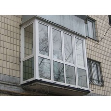 Лоджии, балконы, окна металлопластиковые