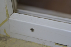 Защита порога. Порог AL накладной к дверям ПВХ eвро-60.